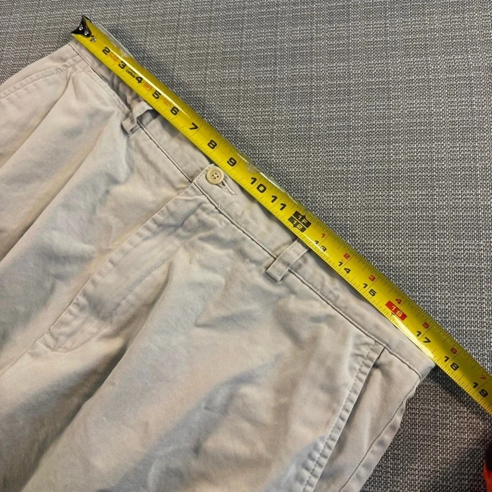 Polo Ralph Lauren cream cotton chino shorts men's size 32